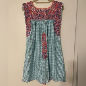 Mi Golondrina Flores dress